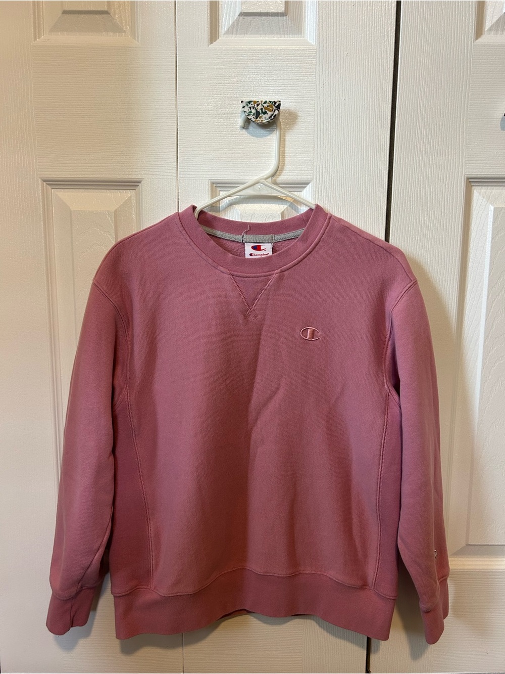 Champion Crewneck Sweatshirt - Mauve Pink